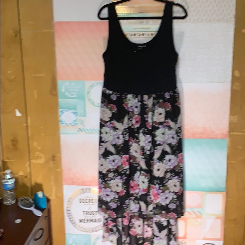 COPY - High-low floral dress New!